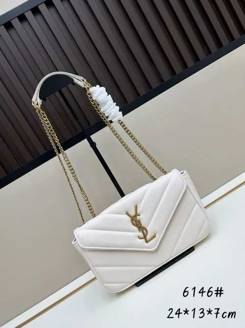 11 YSL Loulou Medium Puffer Bag Women Luxury Quilted