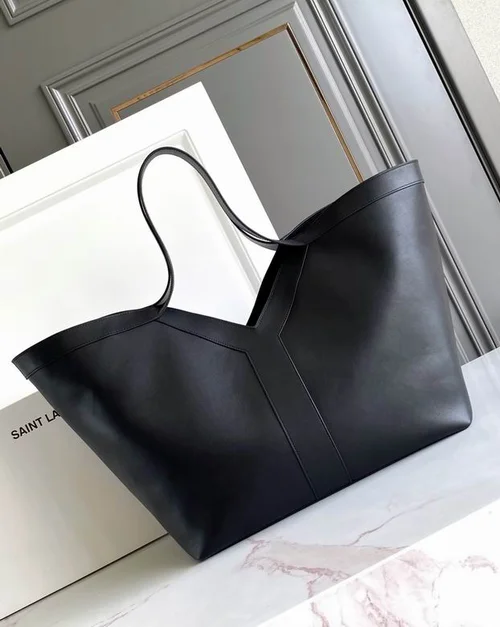 11 YSL Maxi Shopping Tote Bag Women Luxury Canvas