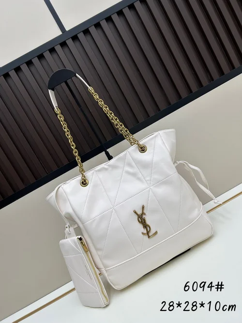 11 YSL Maxi Shopping Tote Bag Women Luxury Canvas