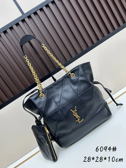 11 YSL Maxi Shopping Tote Bag Women Luxury Canvas