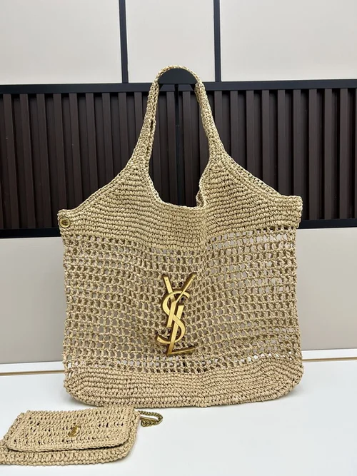 11 YSL Maxi Shopping Tote Bag Women Luxury Canvas