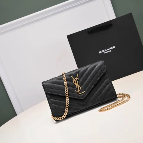 11 YSL Monogram Small Chain Bag Women Luxury Leather