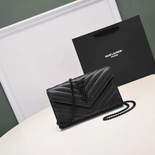 11 YSL Monogram Small Chain Bag Women Luxury Leather