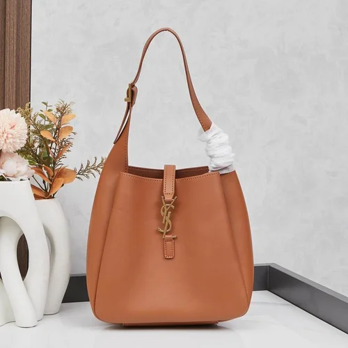 11 YSL Bucket Bag Small Women Luxury Leather Drawstring