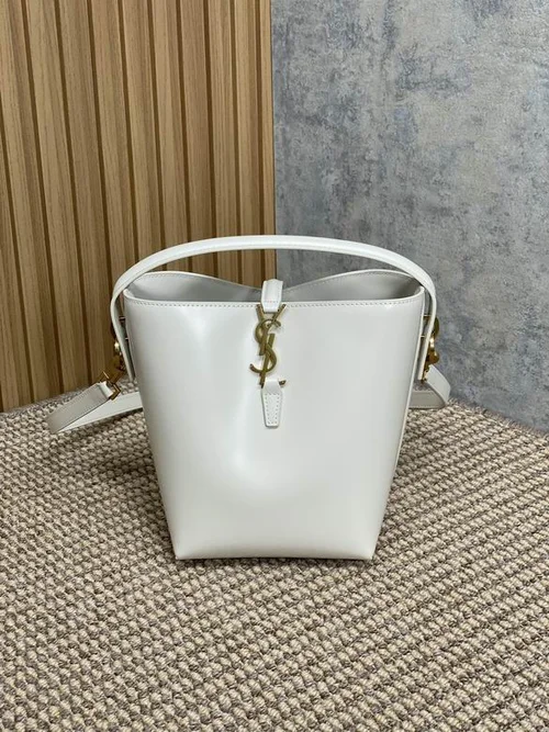 YSL Original Bucket Bag Authentic Leather Luxury