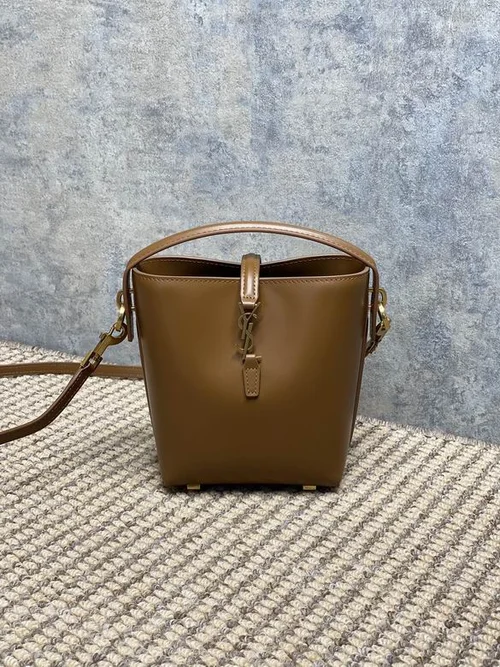 YSL Original Bucket Bag Authentic Leather Luxury