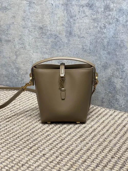 YSL Original Bucket Bag Authentic Leather Luxury