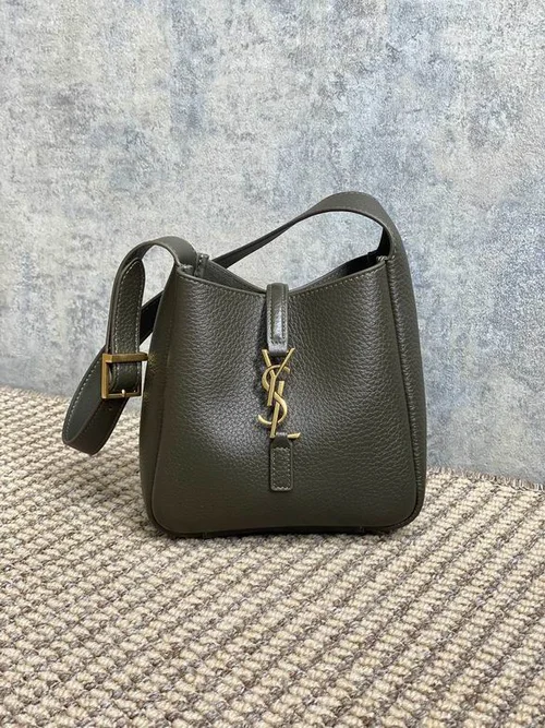 YSL Original Bucket Bag Authentic Leather Luxury