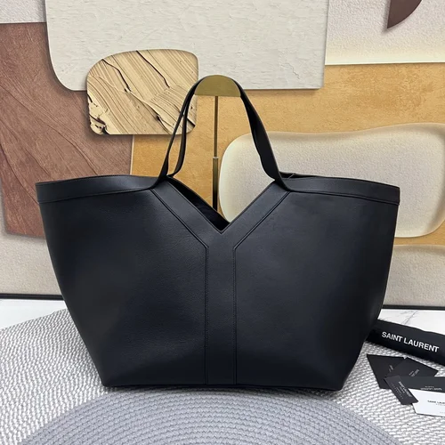 11 YSL Large Tote Bag Women Luxury Canvas Leather