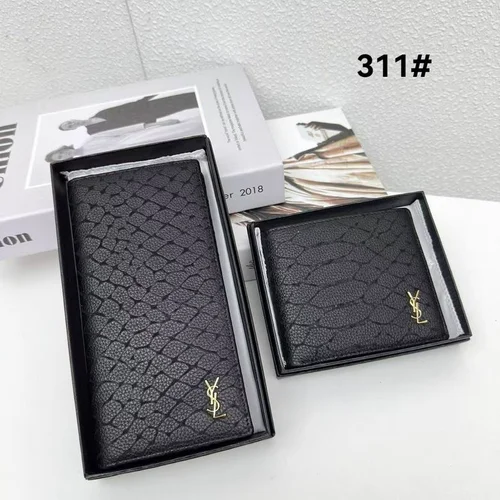 11 YSL Women's Wallet Luxury Leather Designer