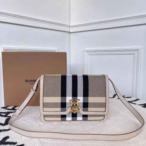 Burberry Single Shoulder Crossbody Bag Women Luxury Check