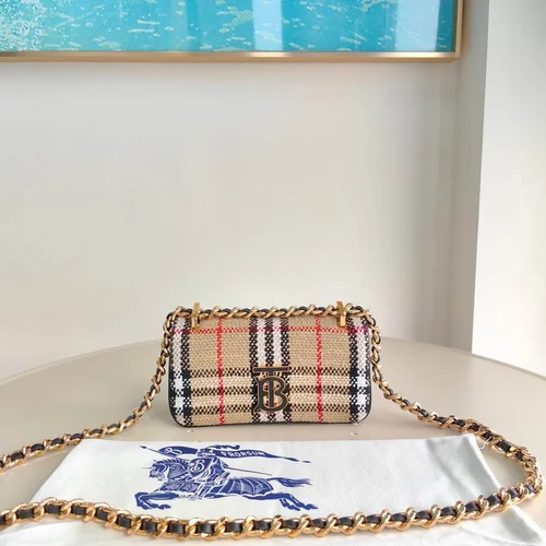 Burberry Single Shoulder Crossbody Bag Women Luxury Check