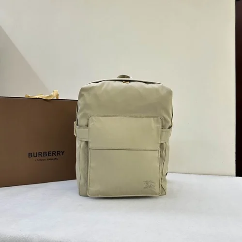 Burberry Original Backpack Large Check Canvas Authentic Luxury