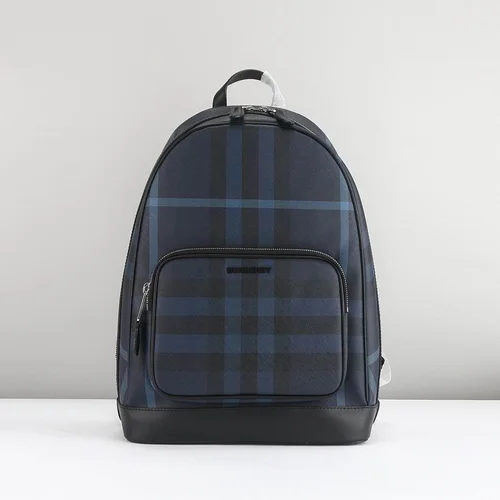 Burberry Original Backpack Large Check Canvas Authentic Luxury