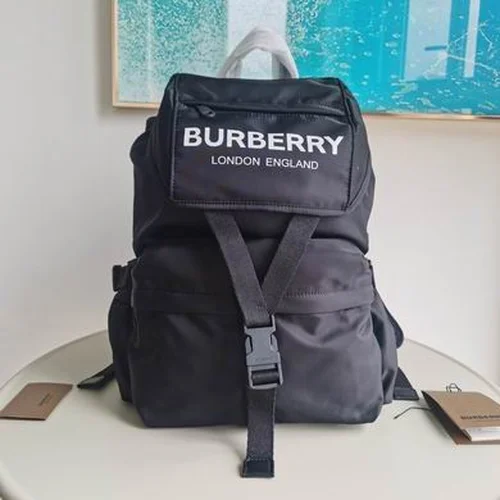 Burberry Original Backpack Large Check Canvas Authentic Luxury