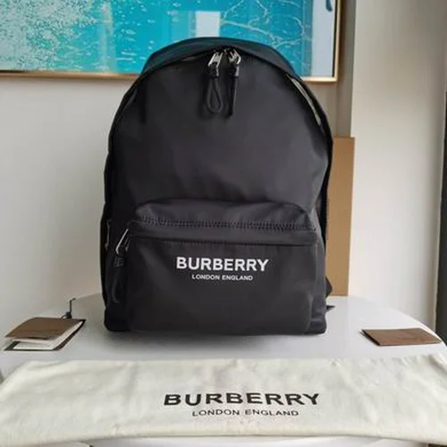 Burberry Original Backpack Large Check Canvas Authentic Luxury