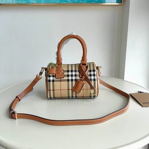11 Burberry Women's Handbag Medium Check Shoulder Luxury Designer