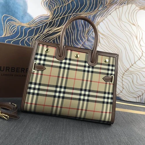 11 Burberry Women's Handbag Medium Check Shoulder Luxury Designer