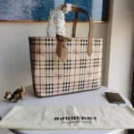 11 Burberry Women's Handbag Check Pattern Luxury Designer Collection