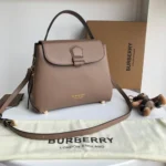 Burberry Original Large Tote Bag Authentic Check Canvas Luxury