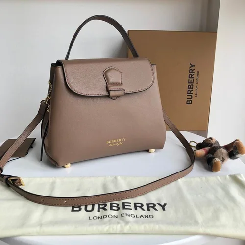 Burberry Original Large Tote Bag Authentic Check Canvas Luxury