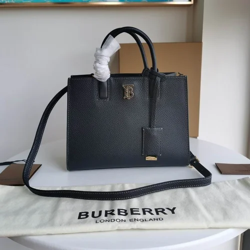 Burberry Original Large Tote Bag Authentic Check Canvas Luxury