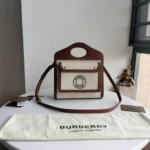 11 Burberry Large Tote Bag Check Canvas Women Luxury Shopping