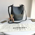 Burberry Original Bucket Bag Authentic Check Canvas Luxury