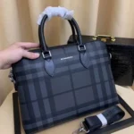 11 Burberry Men's Designer Bags Check Leather Luxury Collection
