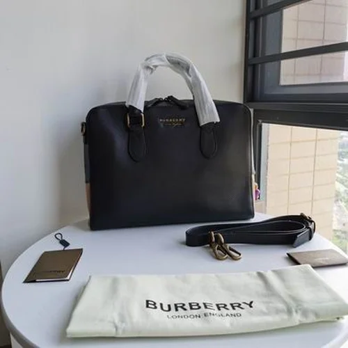 11 Burberry Men's Designer Bags Check Leather Luxury Collection