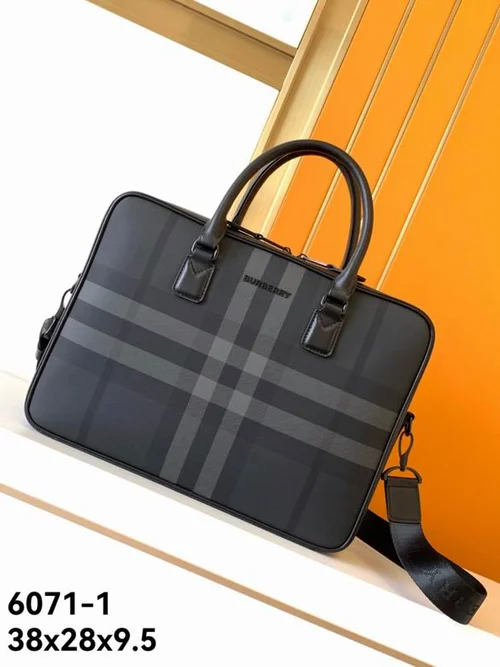 11 Burberry Men's Designer Bags Check Leather Luxury Collection