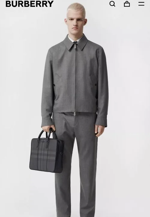 11 Burberry Men's Designer Bags Check Leather Luxury Collection