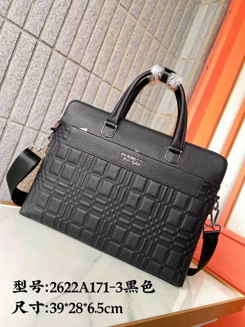 11 Burberry Men's Designer Bags Check Leather Luxury Collection