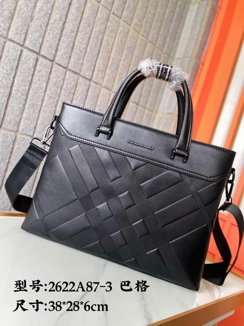 11 Burberry Men's Designer Bags Check Leather Luxury Collection