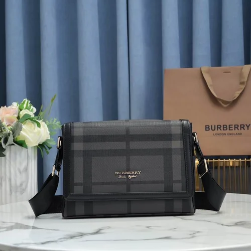11 Burberry Men's Designer Bags Check Leather Luxury Collection