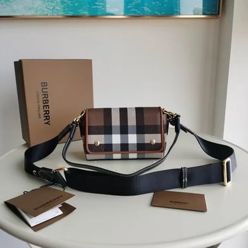 11 Burberry Men's Designer Bags Check Leather Luxury Collection