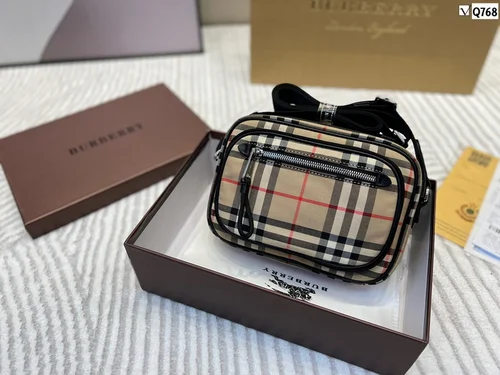11 Burberry Men's Designer Bags Check Leather Luxury Collection