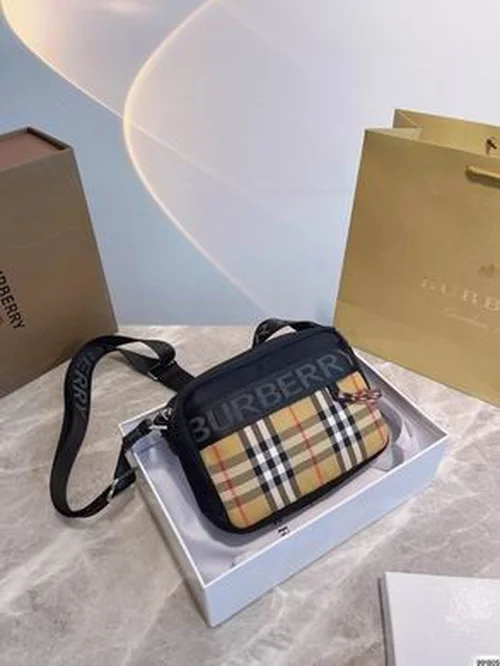 11 Burberry Men's Designer Bags Check Leather Luxury Collection