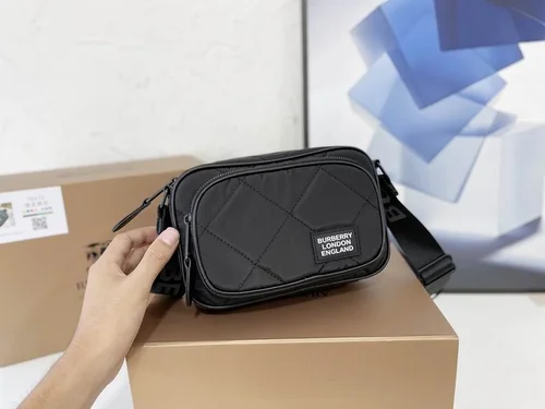 11 Burberry Men's Designer Bags Check Leather Luxury Collection