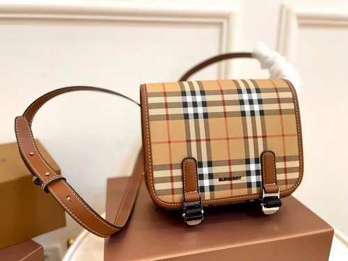 11 Burberry Men's Designer Bags Check Leather Luxury Collection
