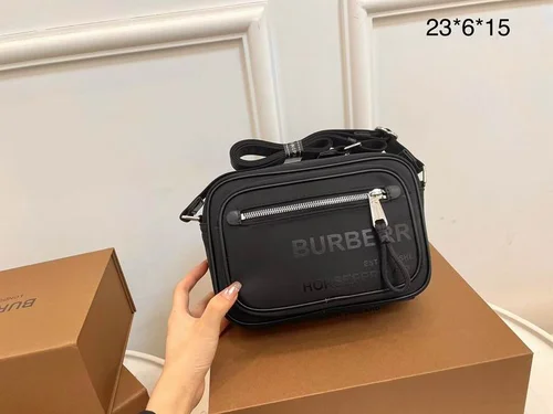 11 Burberry Men's Designer Bags Check Leather Luxury Collection