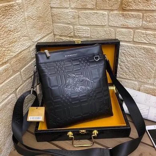 11 Burberry Men's Designer Bags Check Leather Luxury Collection