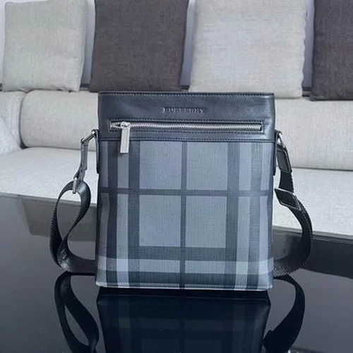 11 Burberry Men's Designer Bags Check Leather Luxury Collection