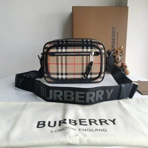 11 Burberry Men's Designer Bags Check Leather Luxury Collection
