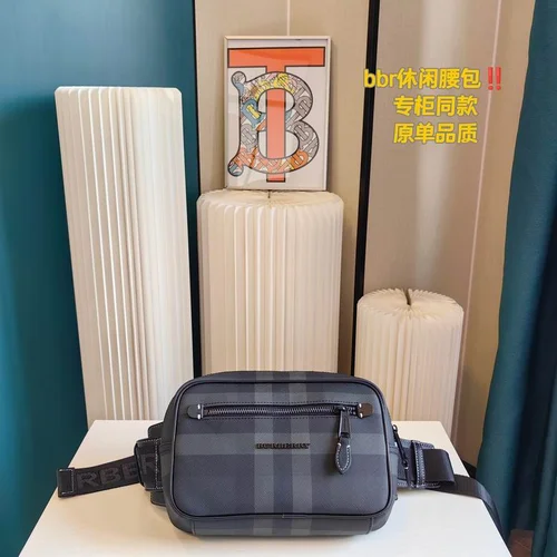 11 Burberry Men's Designer Bags Check Leather Luxury Collection