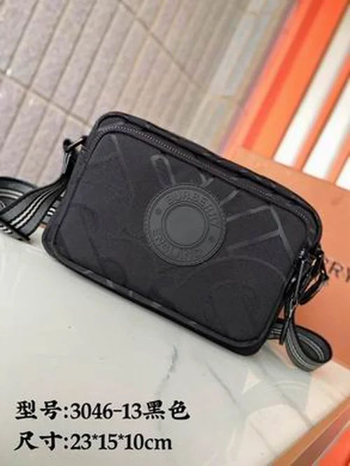 11 Burberry Men's Designer Bags Check Leather Luxury Collection