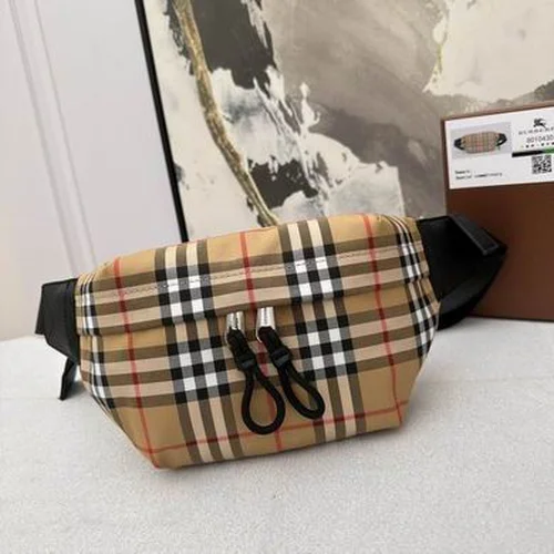 11 Burberry Men's Designer Bags Check Leather Luxury Collection