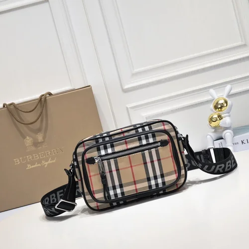 11 Burberry Men's Designer Bags Check Leather Luxury Collection