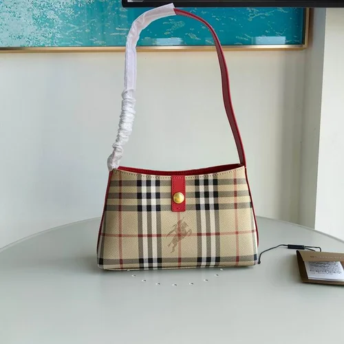 Burberry Original Underarm Pouch Authentic Check Luxury Mini