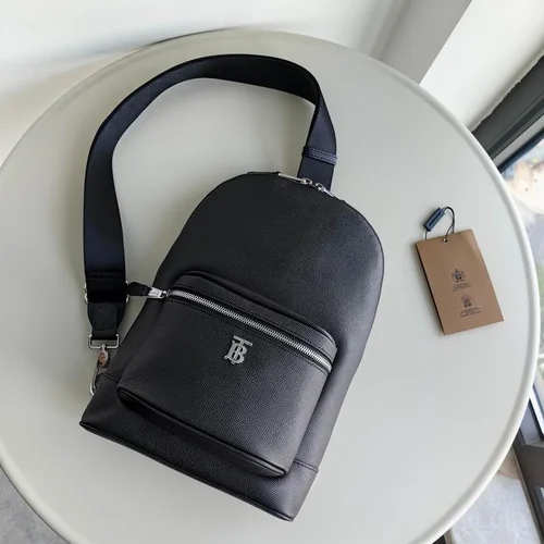 Burberry Pocket Detail Shoulder Bag Original Authentic Luxury